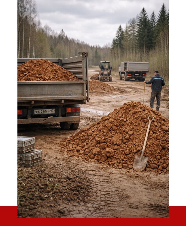 Глина и суглинки в Балашихе от 4614 р. за куб | ПРОНЕРУДБлш