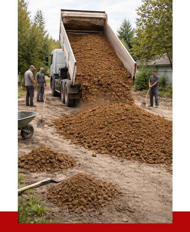 Купить суглинок с доставкой в Балашихе от 2563 р. за куб | ПРОНЕРУДБлш