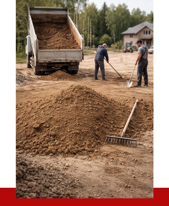 Суглинок для планировки в Балашихе с доставкой от 4306 р. | ПРОНЕРУДБлш