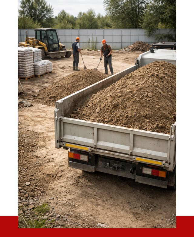 Супесь с доставкой в Балашихе от 2512 р. за куб | ПРОНЕРУДБлш