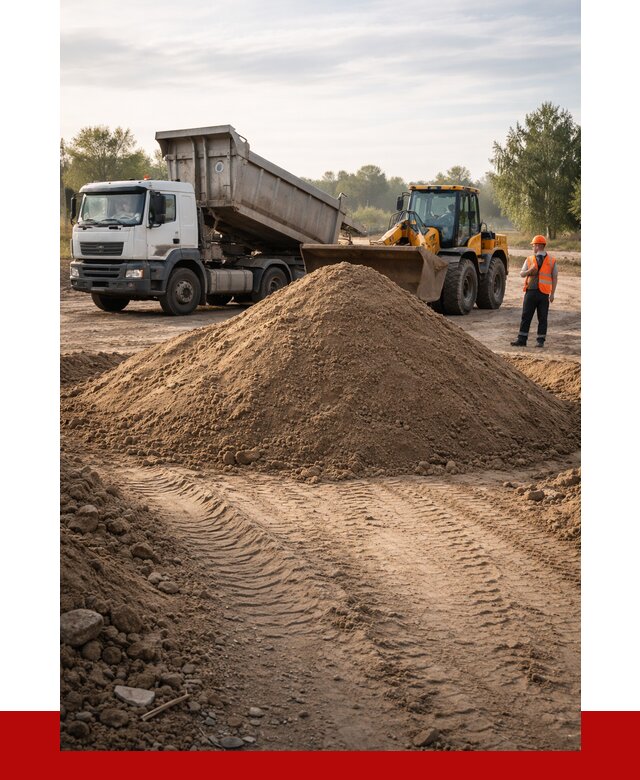 Купить песчаный грунт с доставкой в Балашихе от 4306 р. | ПРОНЕРУДБлш