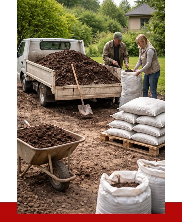 Перегной в мешках с доставкой в Балашихе от 2256 р. | ПРОНЕРУДБлш
