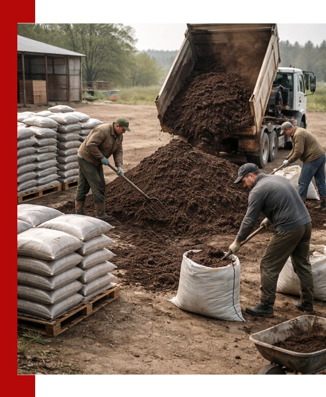 Доставка компоста оптом и в розницу в Балашихе