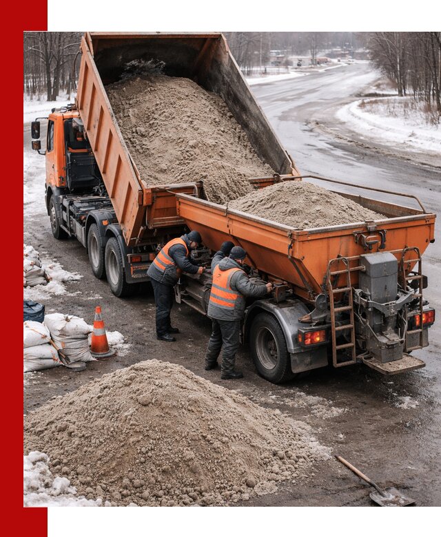 Поставка и вывоз пескосоля в Балашихе оптом и в розницу