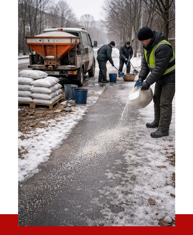 Реагент против гололеда в Балашихе с доставкой от 4614 р. | ПРОНЕРУДБлш