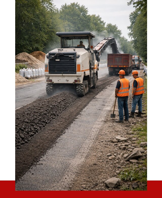 Фрезерованный асфальт в Балашихе от 2256 р./куб. | ПРОНЕРУДБлш