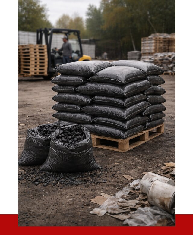 Купить уголь в мешках с доставкой в Балашихе от 7690 р. | ПРОНЕРУДБлш