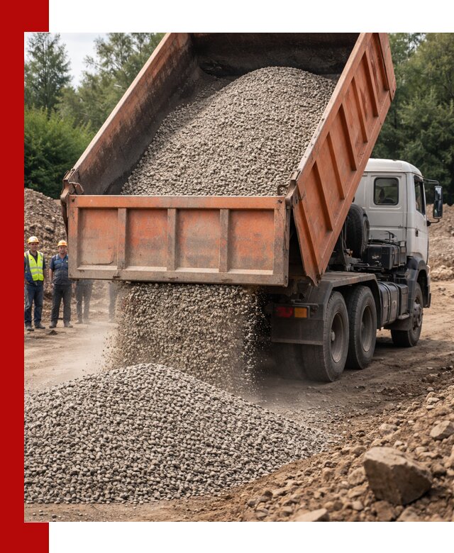 Доставка сыпучих материалов самосвалом в Балашихе быстро и надежно