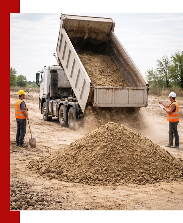 Доставка самосвалом 15 кубов в Балашихе за город и по городу