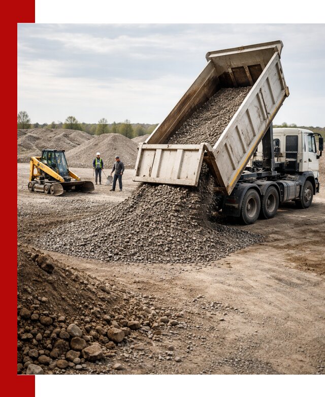 Доставка самосвалом 25 м³ в Балашихе быстро и надежно