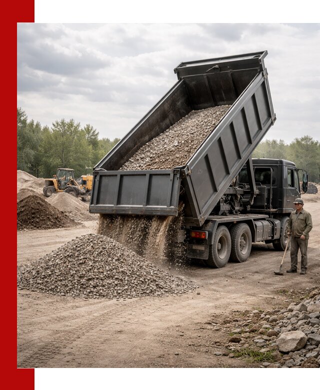 Доставка самосвалом 30 м3 по выгодным ценам в Балашихе