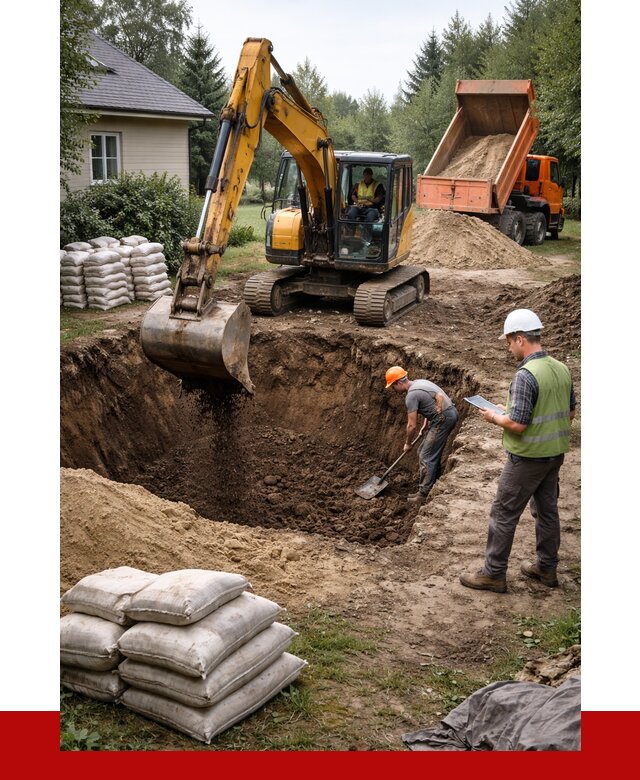 Рытье котлована в Балашихе быстро от 4614 р. ПРОНЕРУДБлш