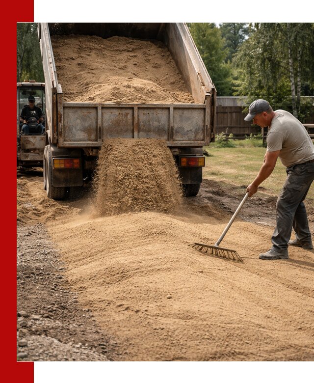 Отсыпка участка песком в Балашихе быстро и качественно